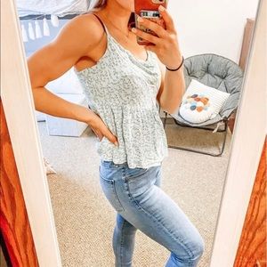 American Eagle Swoop Neck Tank